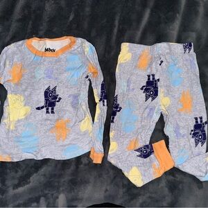 Bluey toddler pj set
